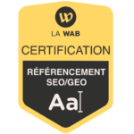 Certification référencement SEO et GEO, La Wab